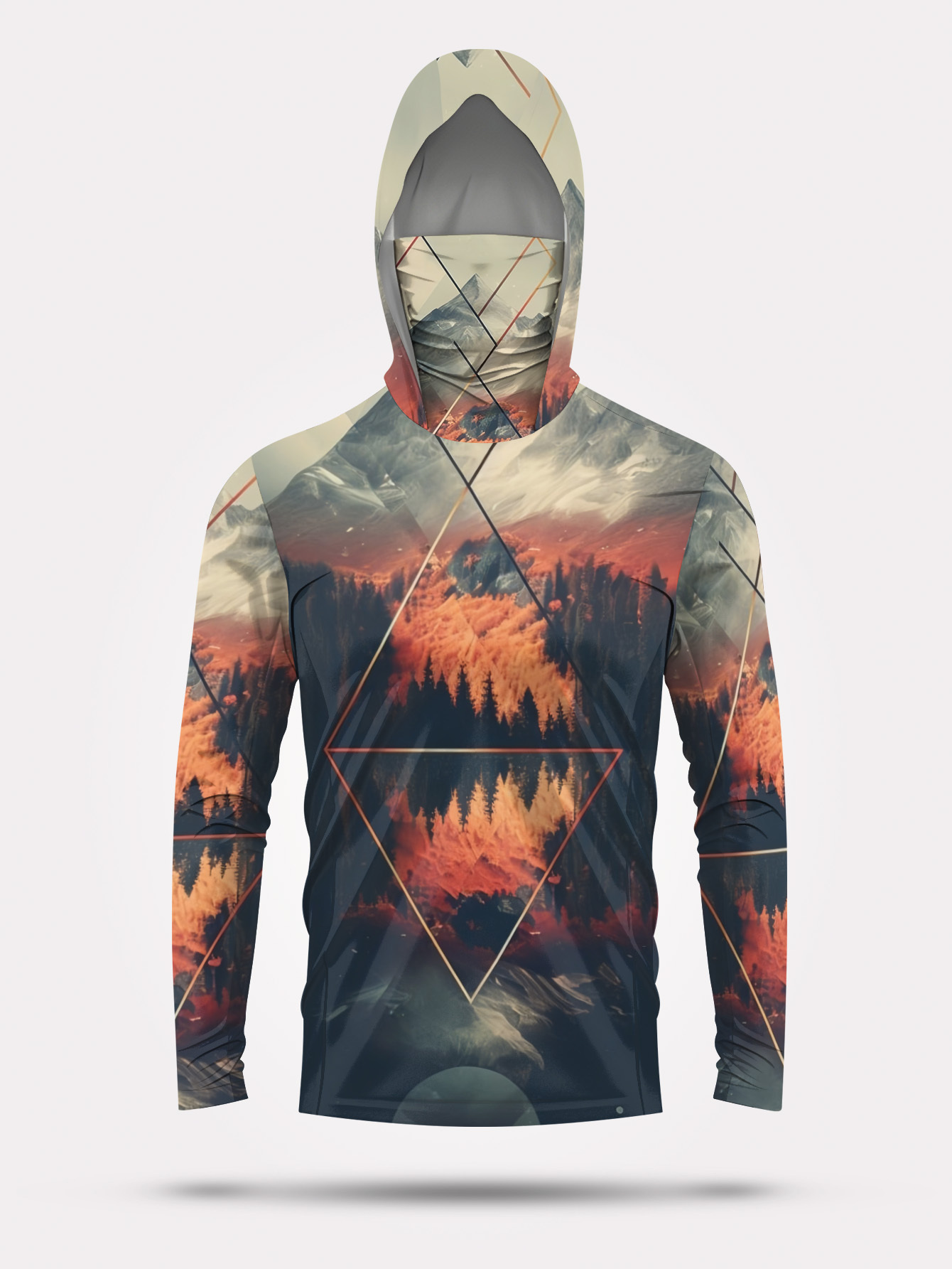 Outdoor Men's Fishing Hoodie B - огляд і ціна Fishing Mask Sun Protection