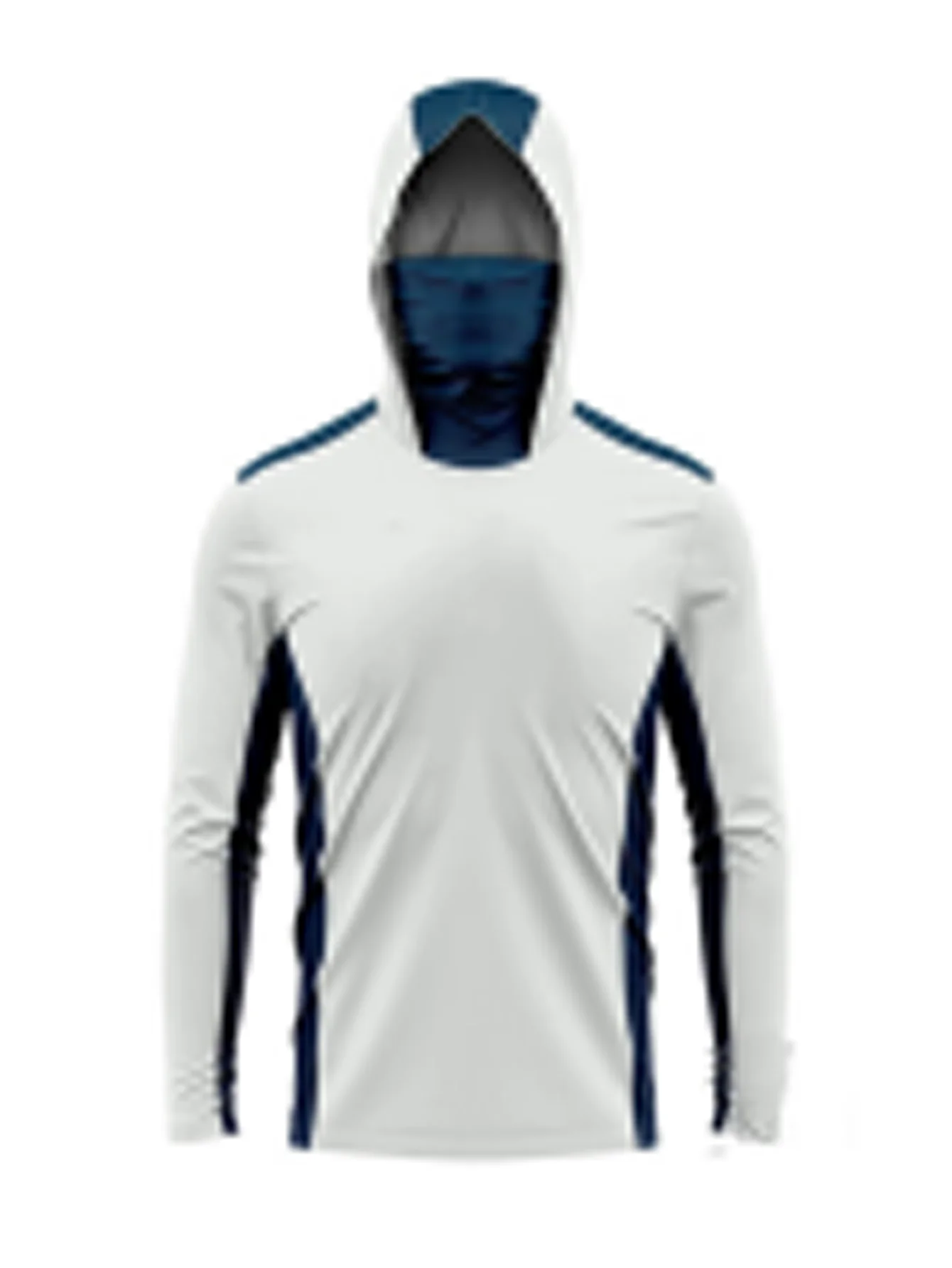 Men Long Sleeve Fishing Hoodie - огляд і ціна Fishing Mask Sun Protection