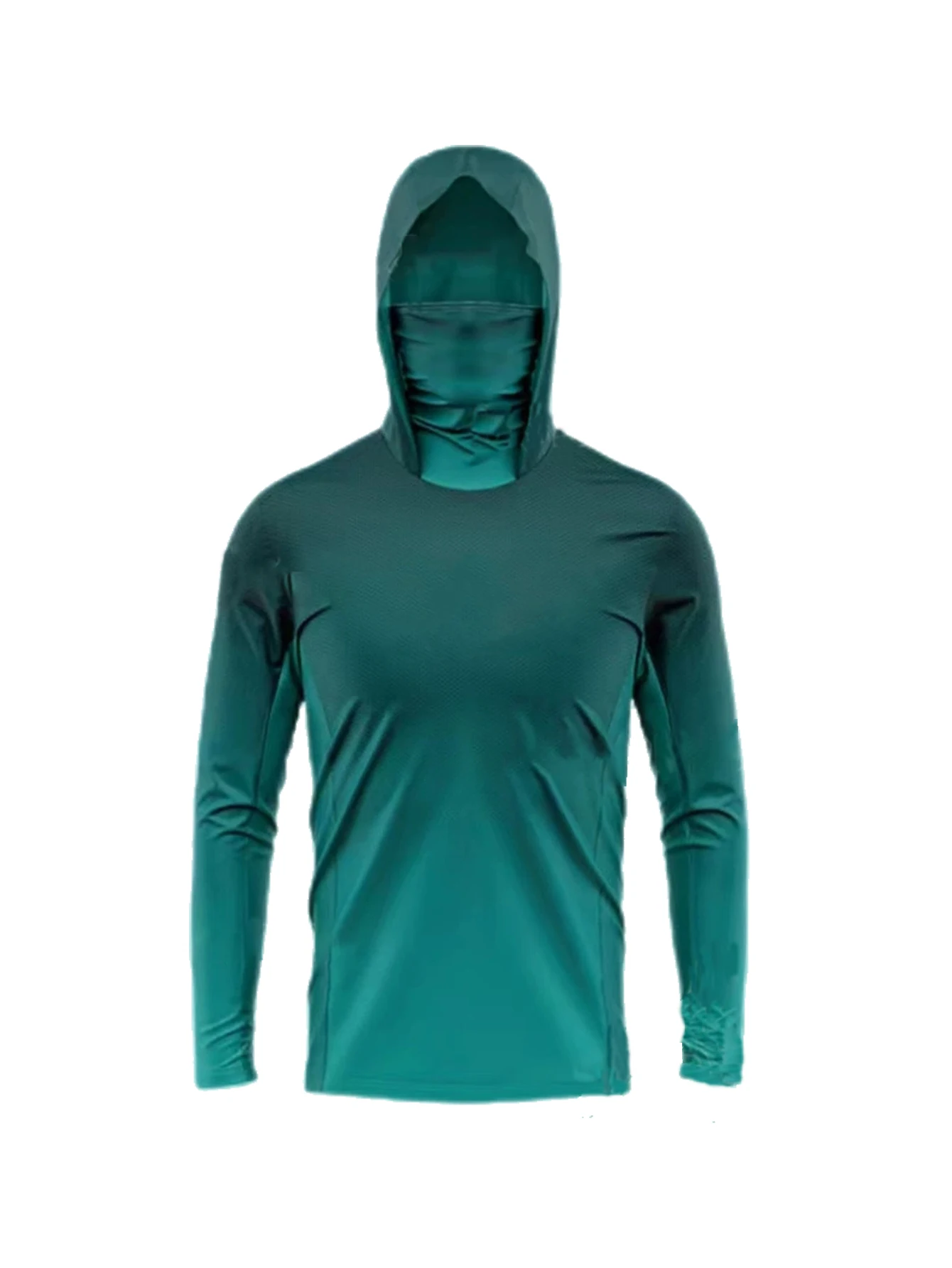 Men Long Sleeve Fishing Hoodie - огляд і ціна Fishing Mask Sun Protection