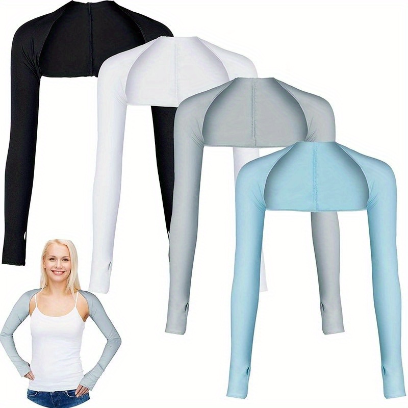 1pc Ice Silk Arm Sleeve Women  - огляд і ціна Fishing Gloves