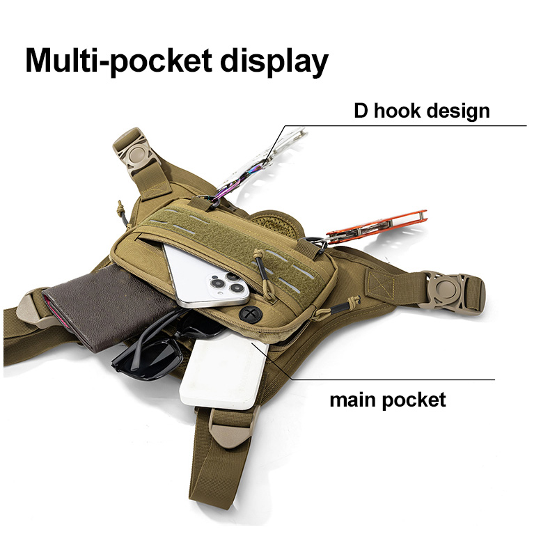 Tactical Front Chest Rig Bag V - огляд і ціна Fishing Vest