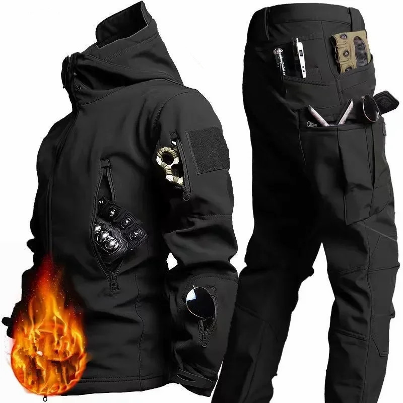 Men's Winter Autumn Fleece Jac - огляд і ціна Fishing Jacket Waterproof