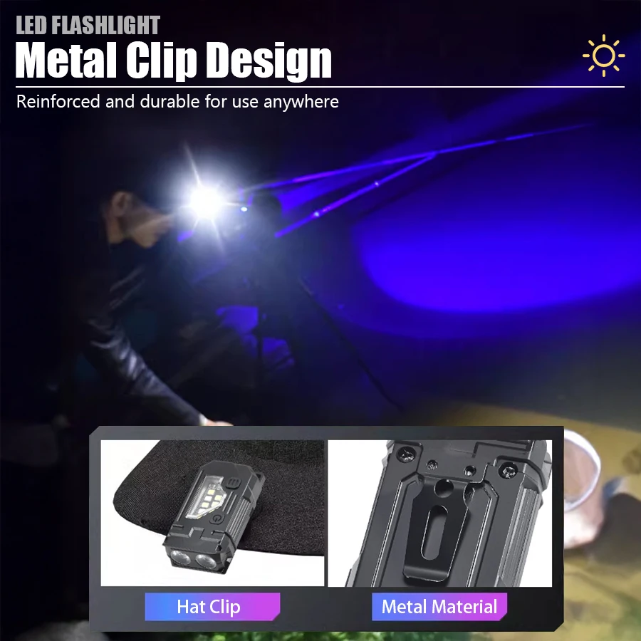 Mini Keychain EDC Flashlight - - огляд і ціна Fishing Hat