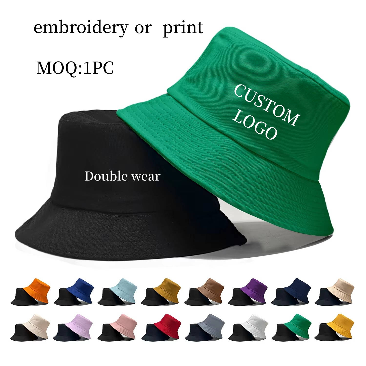 Custom Logo Double Side Fisher - огляд і ціна Fishing Hat