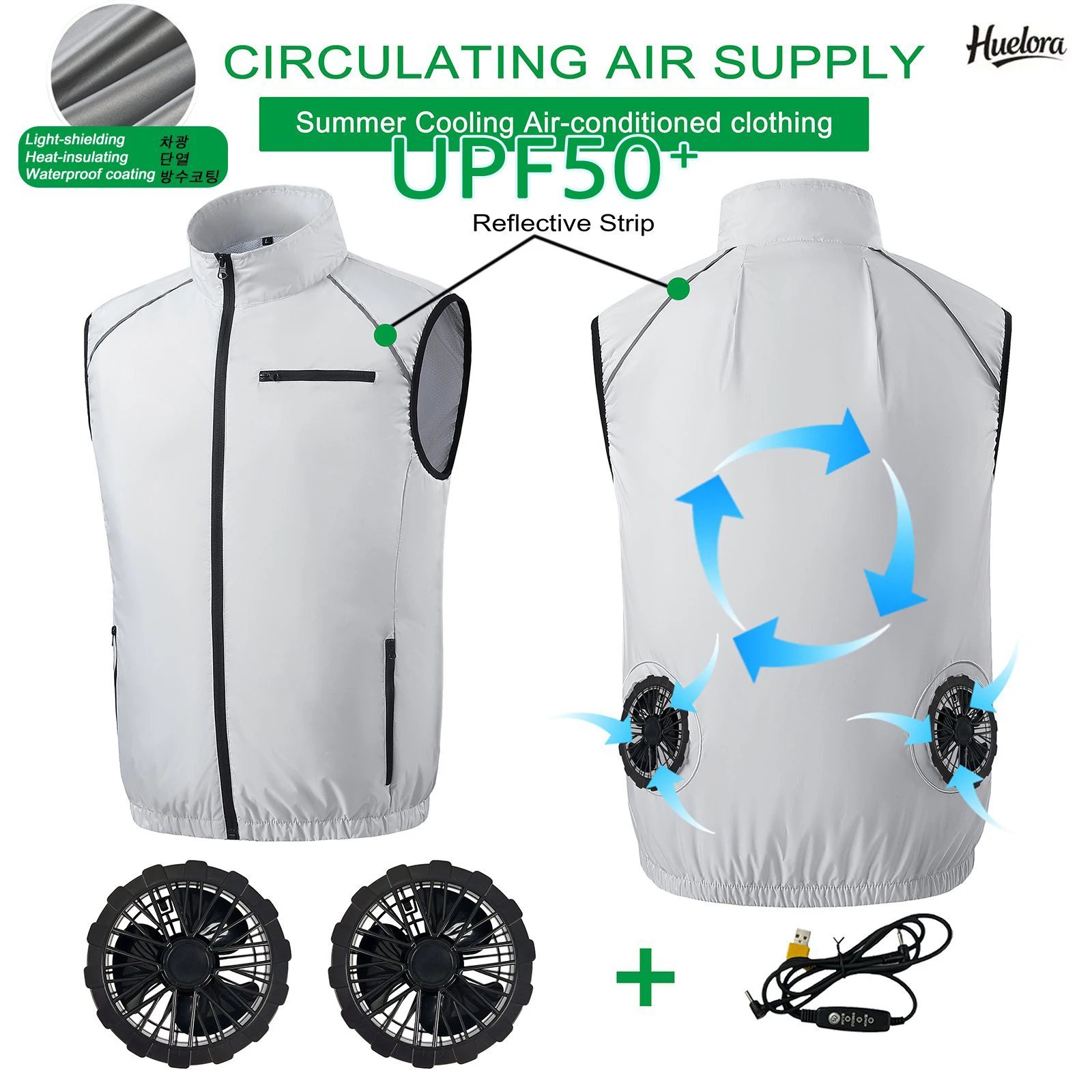 Summer Cool Vest Wearable Refr - огляд і ціна Fishing Vest