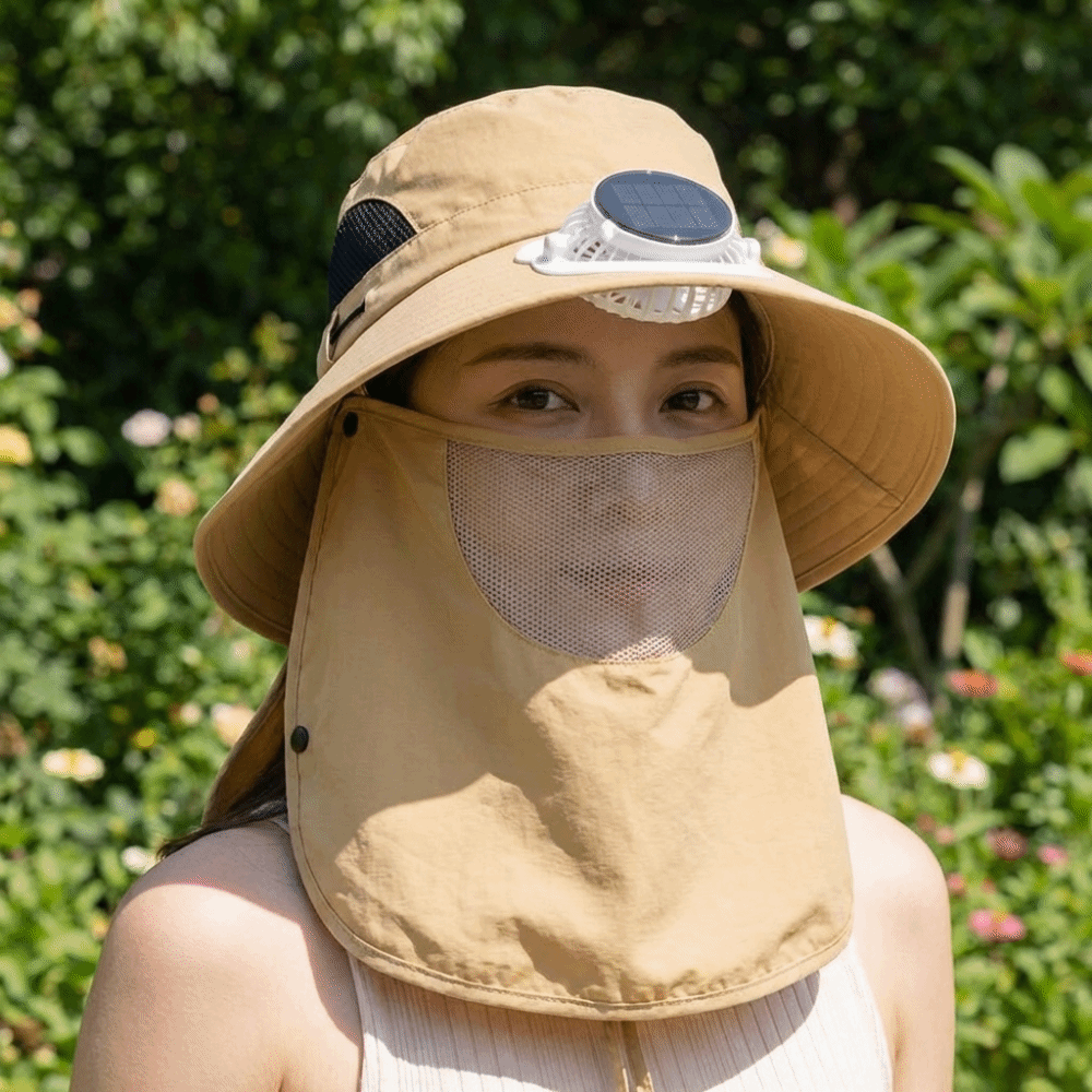 Portable Solar Rechargeable Fa - огляд і ціна Fishing Hat